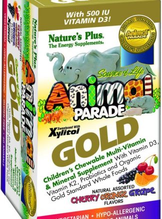 Animal Parade GOLD Multivitamin for Kids, Assorted chewables