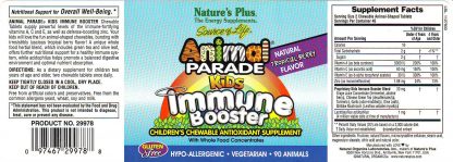 Animal Parade Kids Immune Booster Chewables - Image 2
