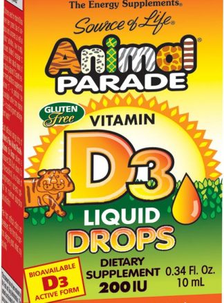 Animal Parade Vitamin D3 200 IU Liquid Drops