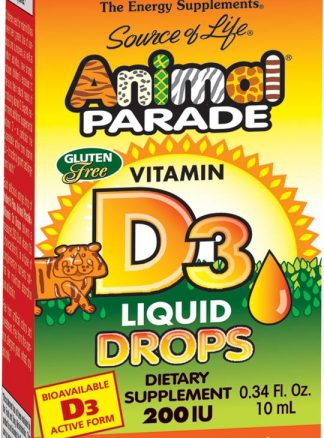 Animal Parade Vitamin D3 200 IU Liquid Drops