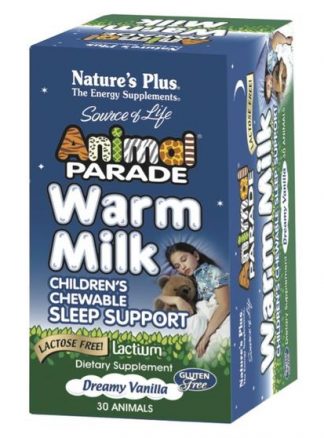 Animal Parade Warm Milk Sleep Support for Kids