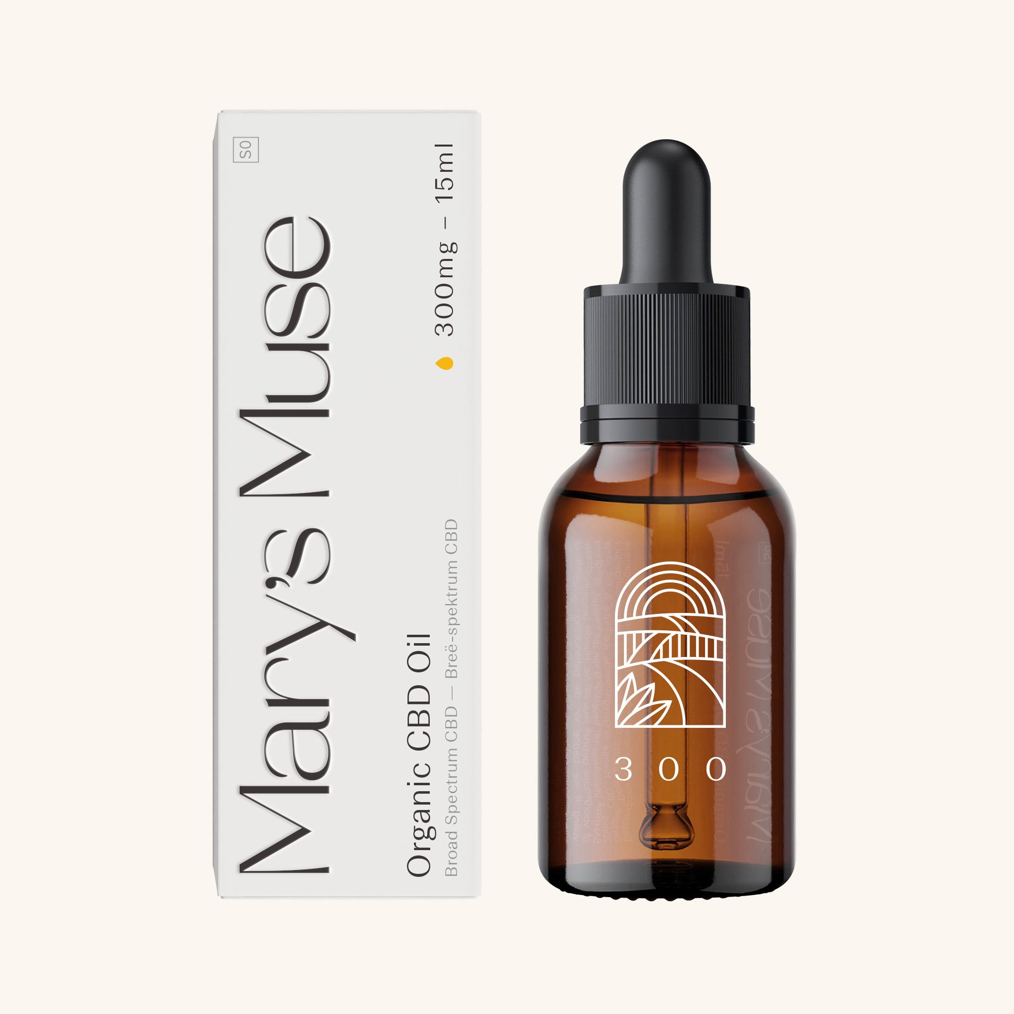 Marys Muse Organic CBD oil 300mg