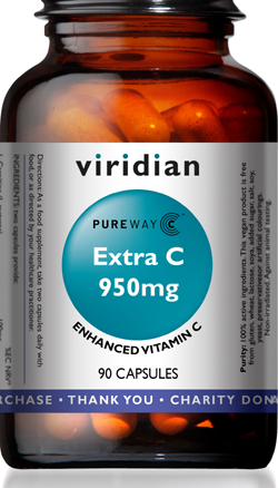 Viridian Extra C 950mg 90 caps