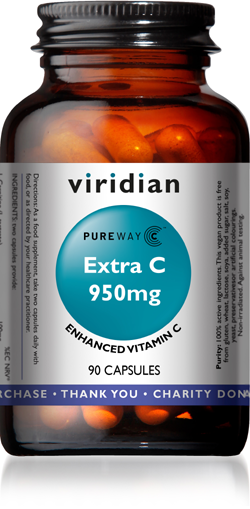 Viridian Extra C 950mg 90 caps