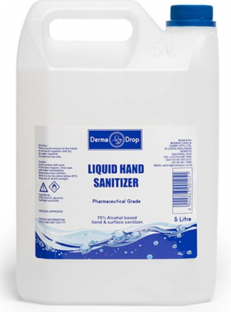 Derma Drop Hand Sanitizer 5 litre