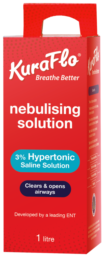 Kuraflo 3% Nebulising Solution 1 Litre