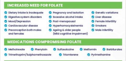 Supreme Wellness Folate Info