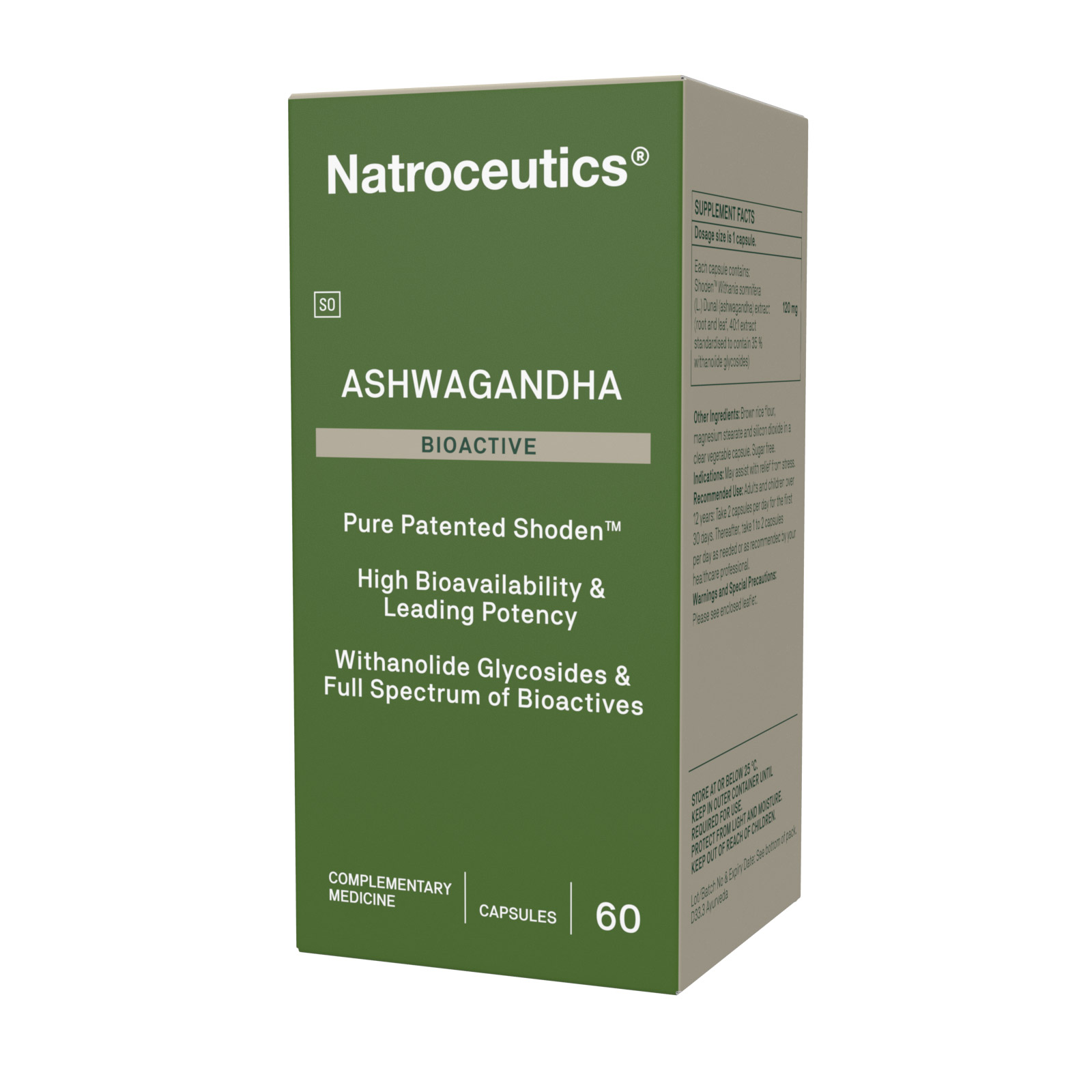 Natroceutics Ashwagandha Bioactive
