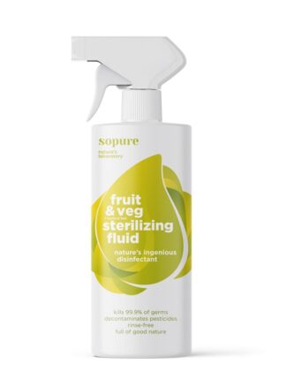 SoPure Fruit & Veg Sterilizing Fluid - Nature's ingenious disinfectant
