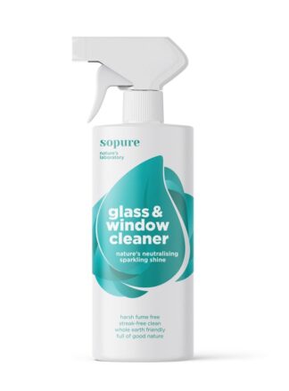 SoPure Glass & Window Cleaner - Nature's neutralising sparkling shine