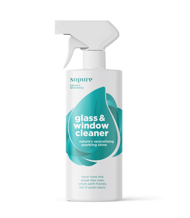 SoPure Glass & Window Cleaner - Nature's neutralising sparkling shine