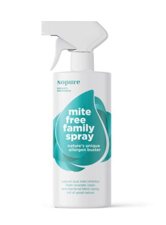 SoPure Mite-free Family Fabric Spray - Nature’s ingenius anti-allergen