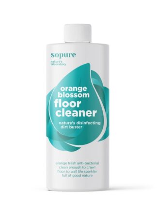 SoPure Orange Blossom Floor Cleaner - Nature's disinfecting dirt buster