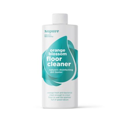 SoPure Orange Blossom Floor Cleaner - Nature's disinfecting dirt buster