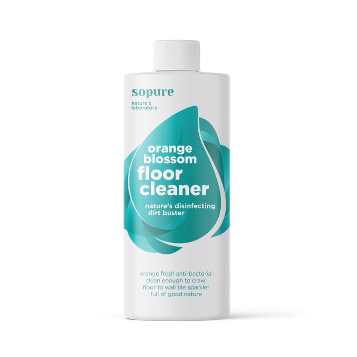 SoPure Orange Blossom Floor Cleaner - Nature's disinfecting dirt buster