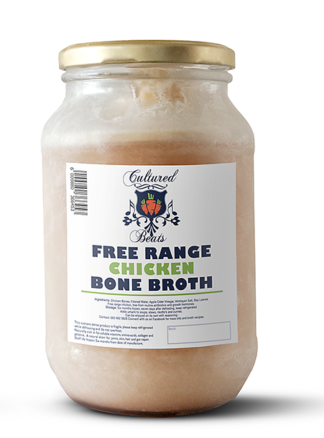 Cultured Beats Free Range Chicken Bone Broth