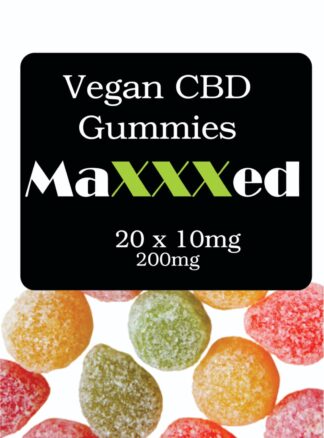 Maxxxed Vegan CBD Gummies