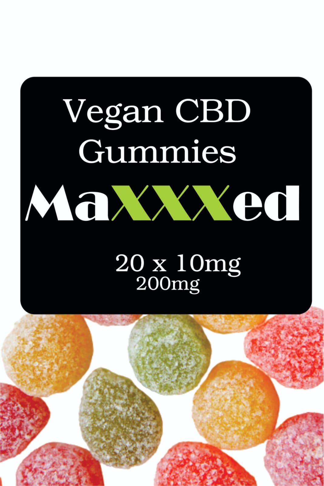Maxxxed Vegan CBD Gummies