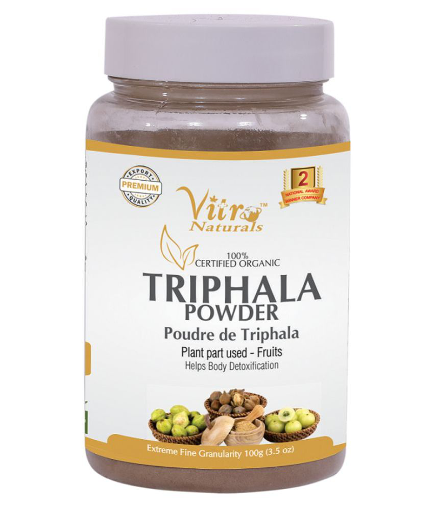 Vitro naturals Triphala Powder