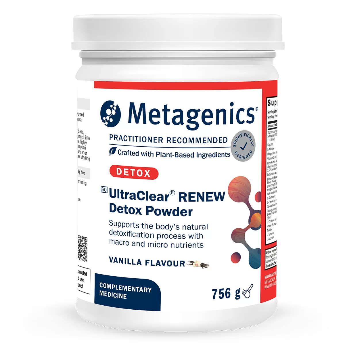 Metagenics UltraClear Renew detox powder for liver support metabolism alkalinization and natural detoxification in South Africa