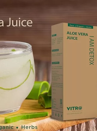 Vitro Aloe Vera Juice supports digestion, immunity, skin health, and weight management — a natural boost for everyday wellness.