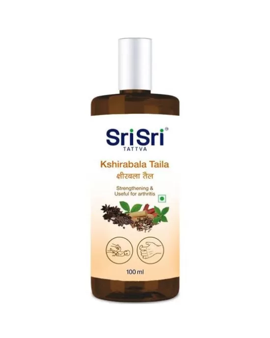 Sri Sri Kshirabala Taila - Strengthening and Useful for Arthritis 100 ml