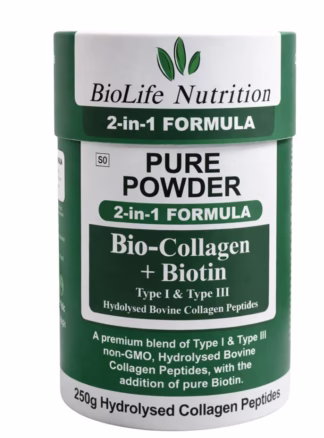 BioLife collagen powder with biotin for skin hair nails South Africa