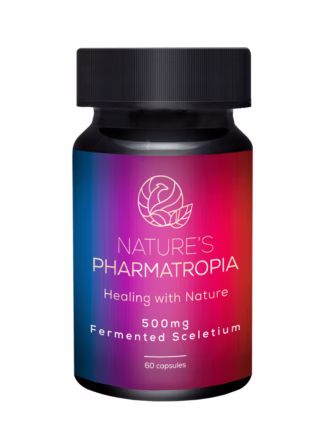 Fermented Sceletium capsules 500mg Nature’s Pharmatropia mood support and stress relief supplement